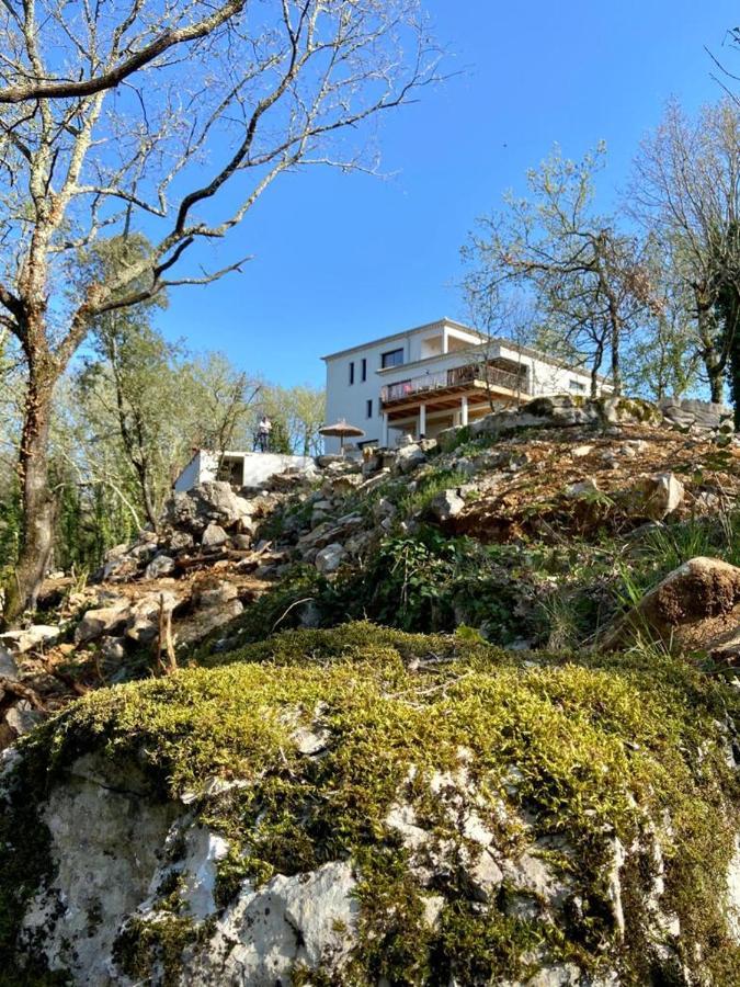 Gites Des Falaises De La Beaume Labeaume Exterior foto