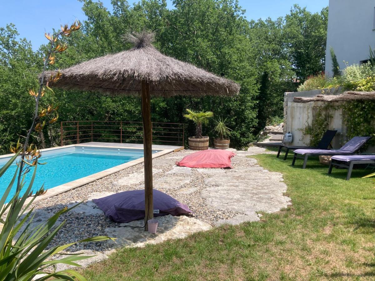 Gites Des Falaises De La Beaume Labeaume Exterior foto